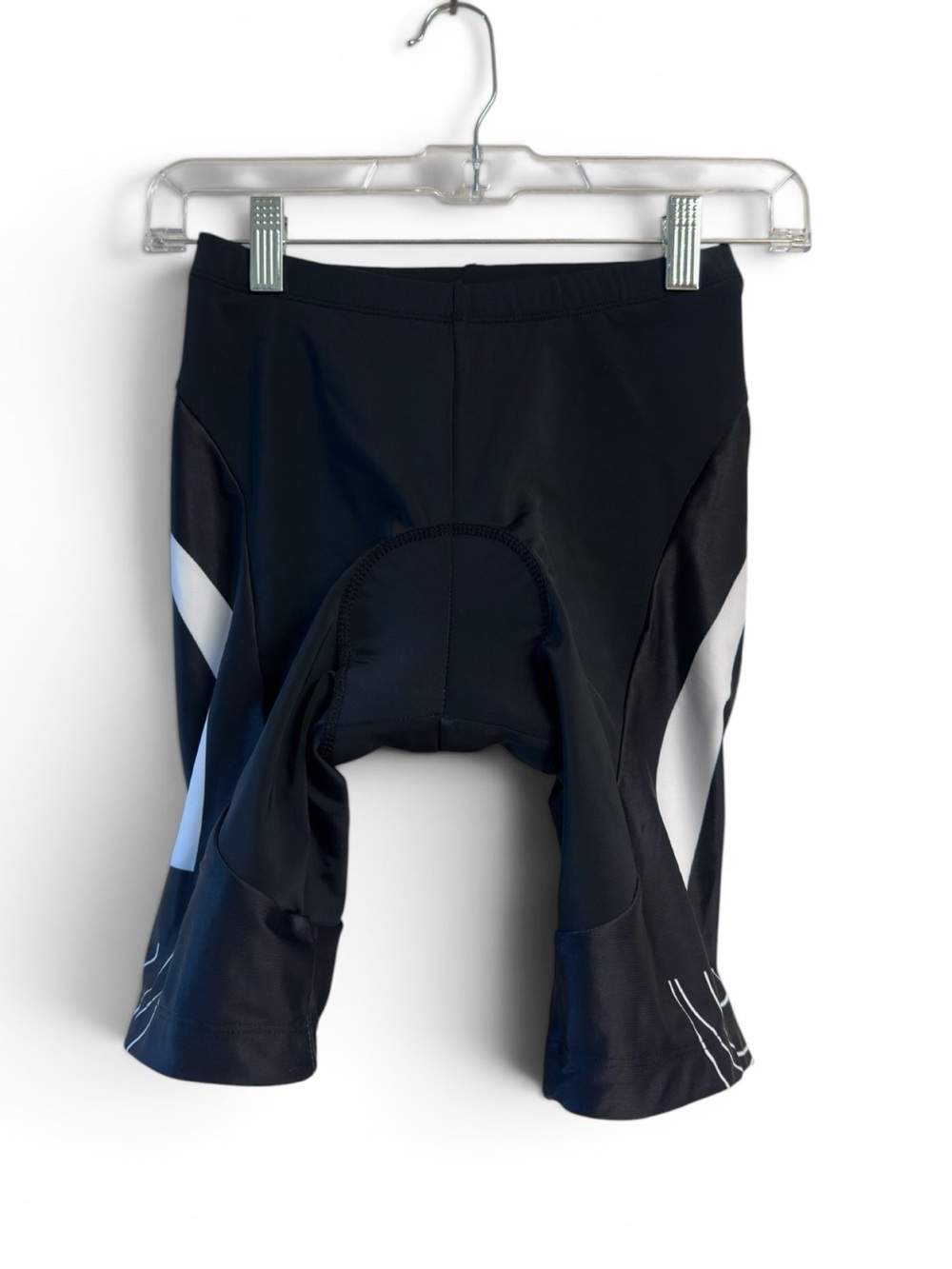 Black and White Women's Bike Shorts NWT Padded Size Small